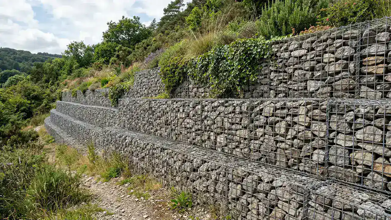 Gabion Retaining Walls example